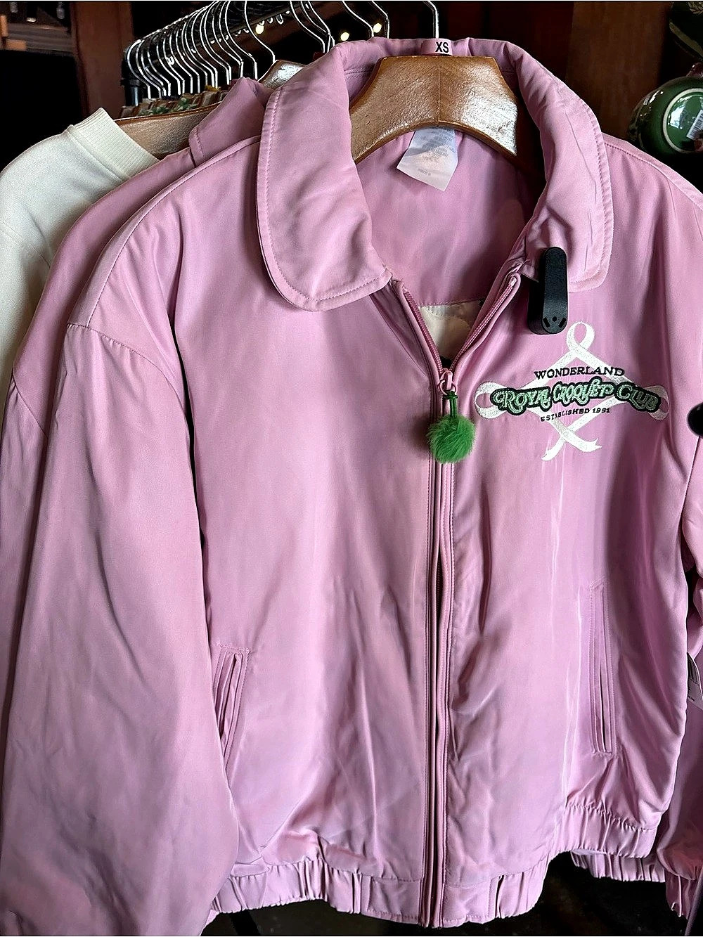 Disney Alice in Wonderland 75th Anniversary Wonderland Royal Croquet Club Zip-Up